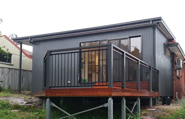 house extension, Fence, cladding,