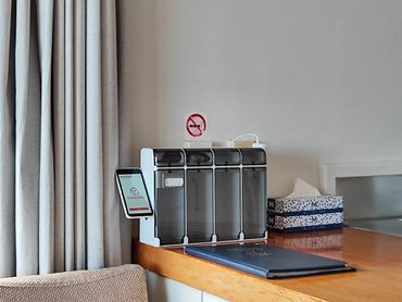 Pandora P500 hotel instant room retail IoT device hotel room photo