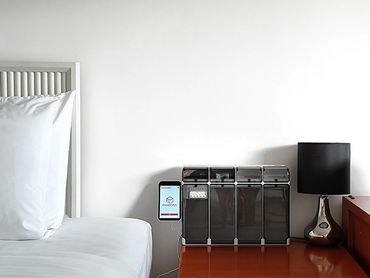 Pandora P500 hotel instant room retail IoT device hotel room photo