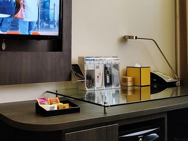 Pandora P500 hotel instant room retail IoT device hotel room photo