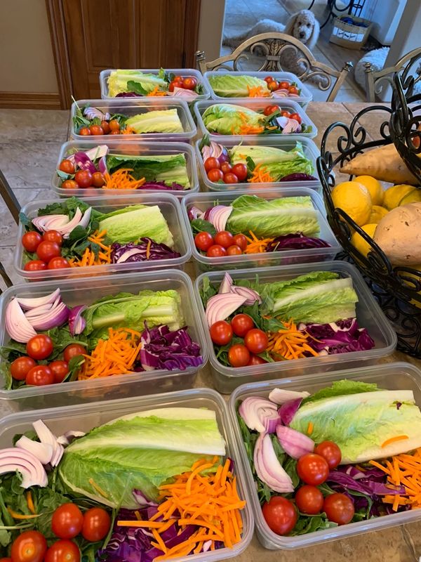 Salad prep
