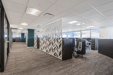 Wawanesa office renovation in Calgary, Alberta, Canada.