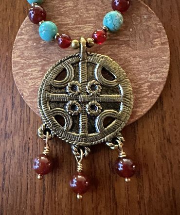 Indian Lampwork Glass Bead Necklace Set