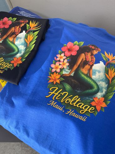 Come check out this Bold Mermaid design for HiVoltage Maui.