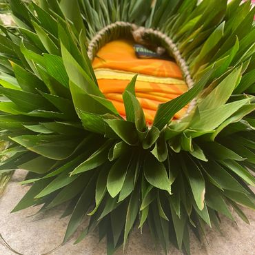 The Hawaiian islands are rich with culture and past. The Lei Po’o is a beautiful piece of the past.