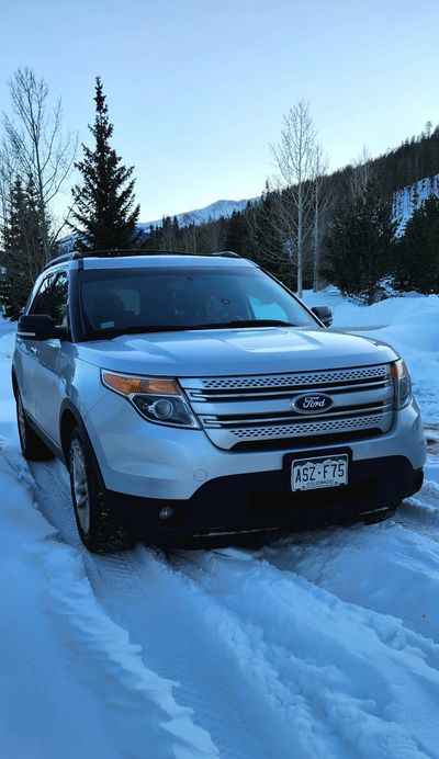 AWD SUV rental in Breckenridge Colorado for winter mountain driving