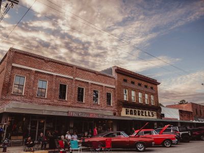 A view of Burgaw's historic downtown