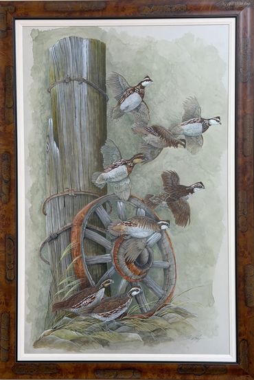Quail
Original Watercolor
Framed Size 60x40
$6800.