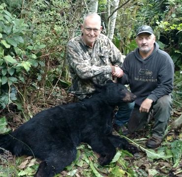 225lb Black Bear tales with rifle, 2019