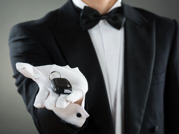 Professional presenting OIWA's Signature VIP service for premium kei truck importation assistance.