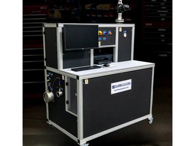 High Flow Air Test System-for broad-range flow testing