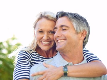 Couple spending time together