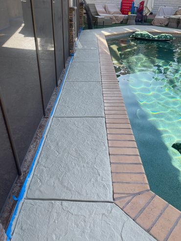 Encore Cool Deck Coating. Make your pool deck look new again