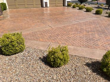 Brick Paver Sealing with Poly Aspartic sealer