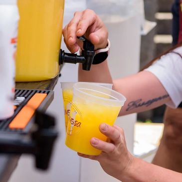 Pouring of Mimosas in Sloss Furnace Historical Landmark