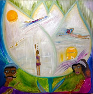 My Dream Last Night
oil on canvas
36 x 36 inches