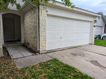Garage door painting