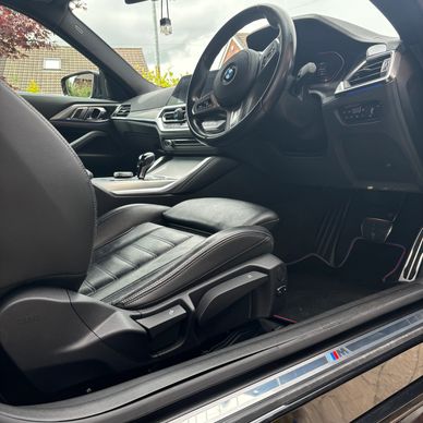 Interior car detailing