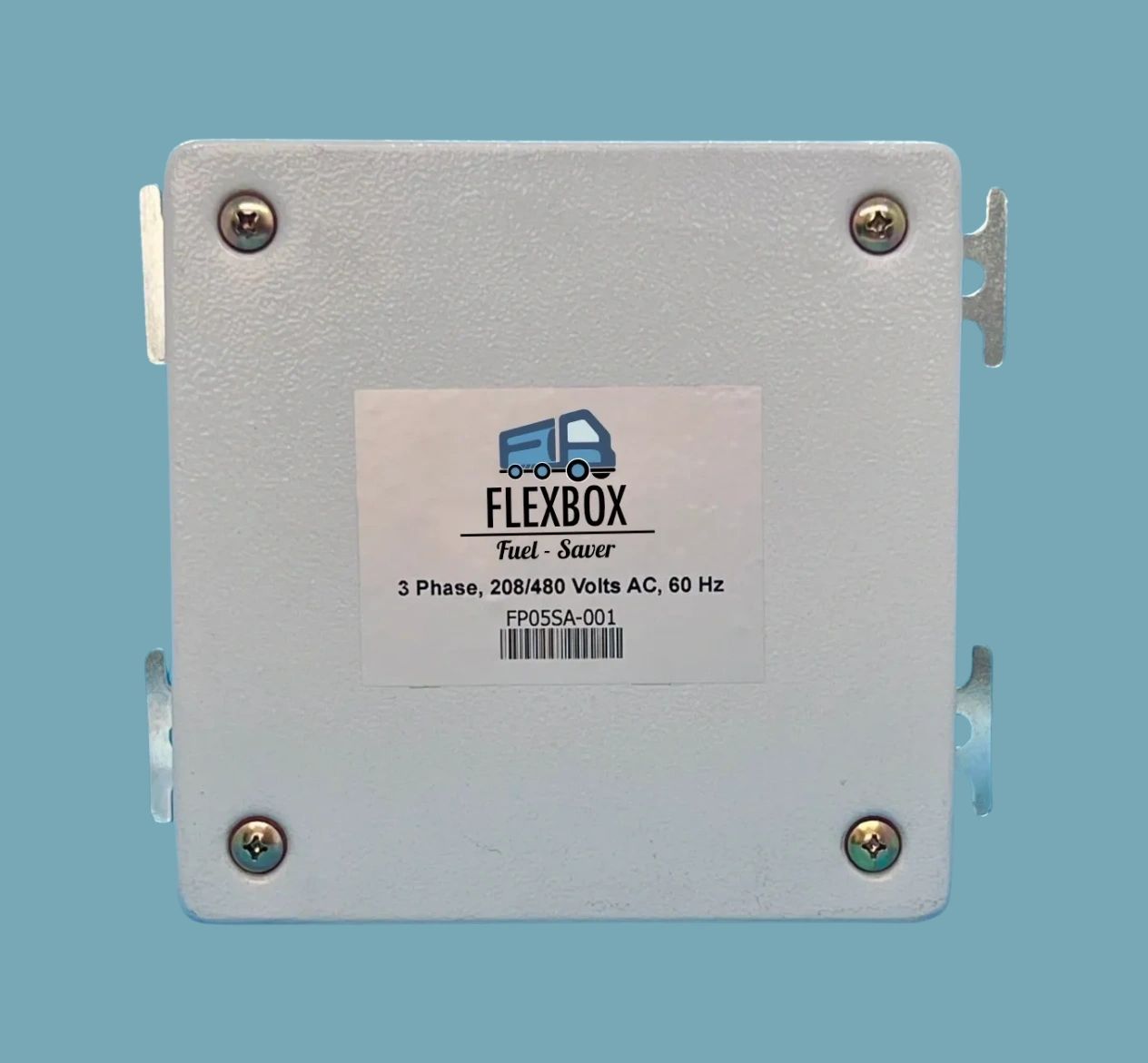 Flexbox fuel saver box for 3 phase, 208/480 volts AC, 60 Hz.