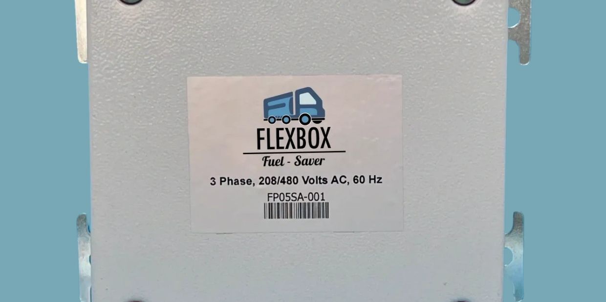 Flexbox fuel saver box for 3 phase, 208/480 volts AC, 60 Hz.