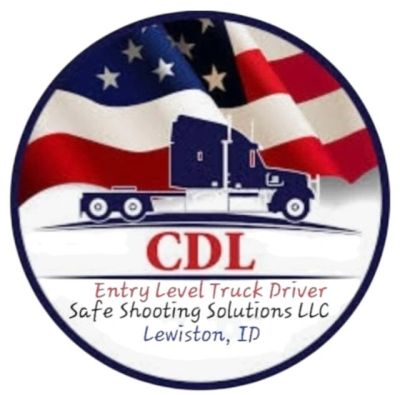 Logo for entry-level truck driver training in Lewiston, Idaho.