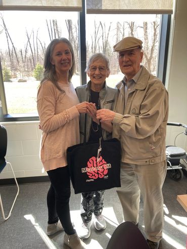 Parents aging well with Memory Kits despite dementia