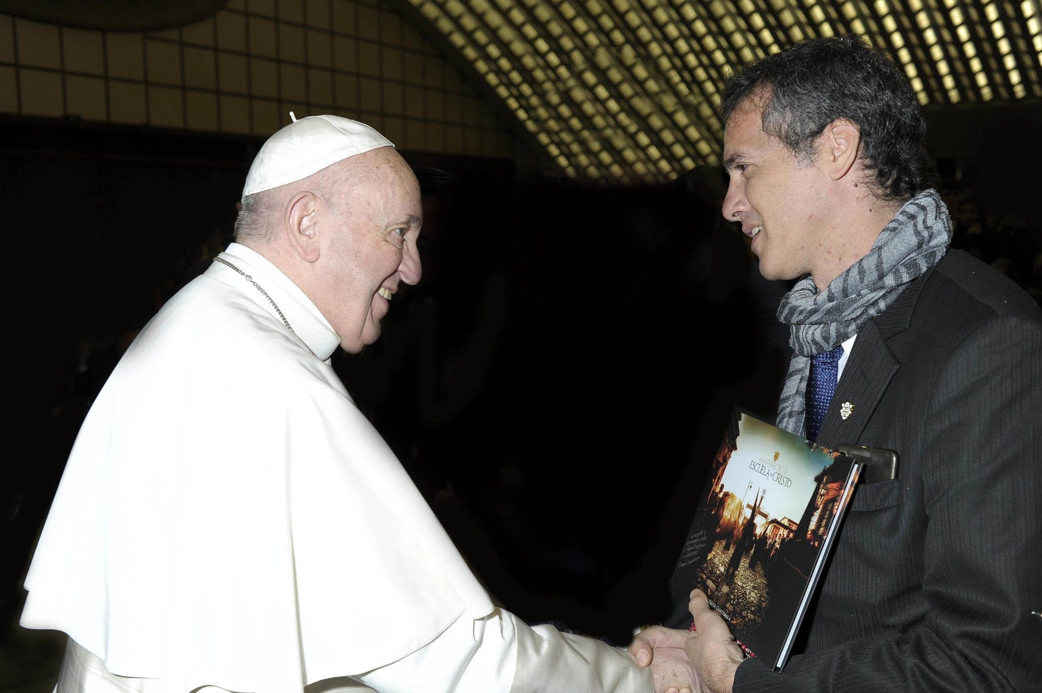 Danny Gamboa y Papa Francisco