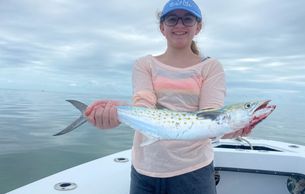 Spanish mackerel fishing in the Florida Keys.