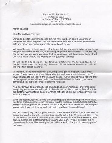 Superb customer service is our goal.