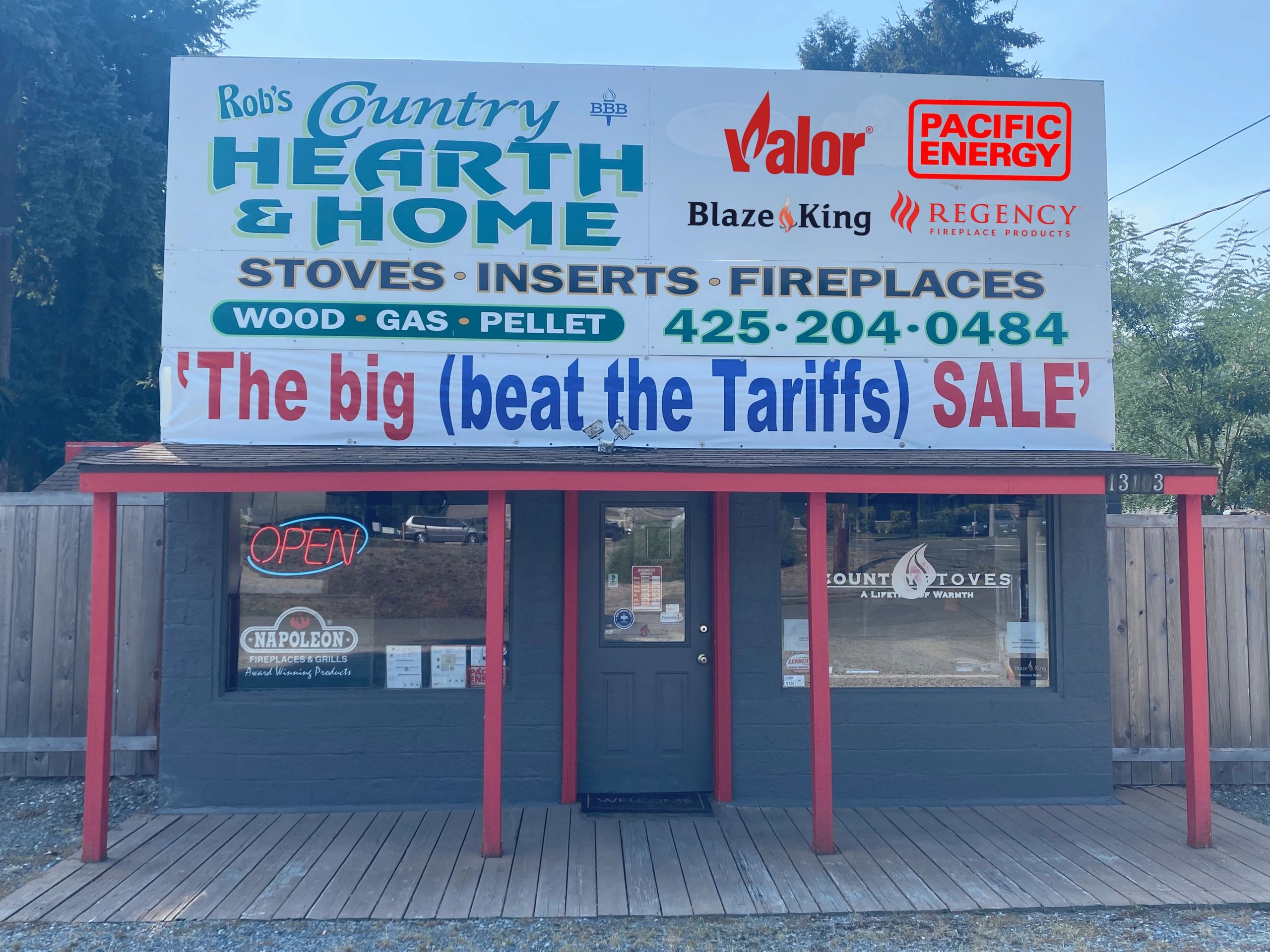 fireplace sales and service in Renton Washington