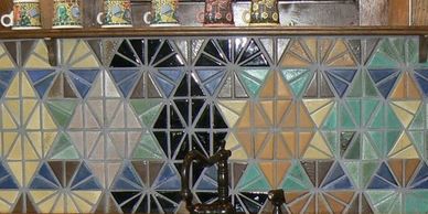 Antique Tile in Kitchen Remodel