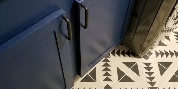 We install flooring, tile, cabinets and more.
