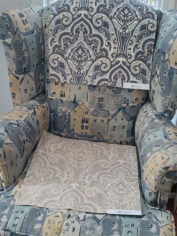 Wingback chair reupholstery