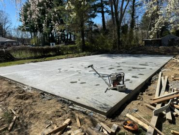 Slab for a garage in Hendersonville, NC!