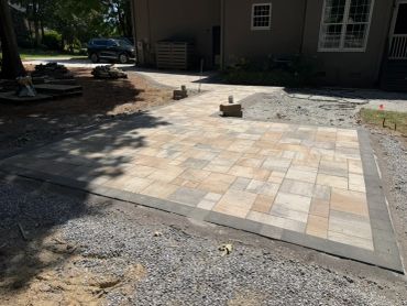 Paver patio in Biltmore Park in Asheville!