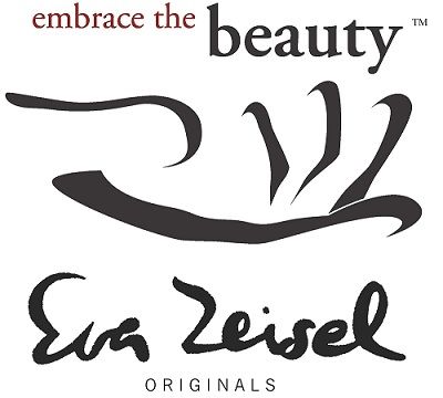 An open palm offering you the opportunity to embrace the beauty of Eva Zeisel's designs.