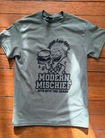 BURGER CHAOS SHIRTS- $20