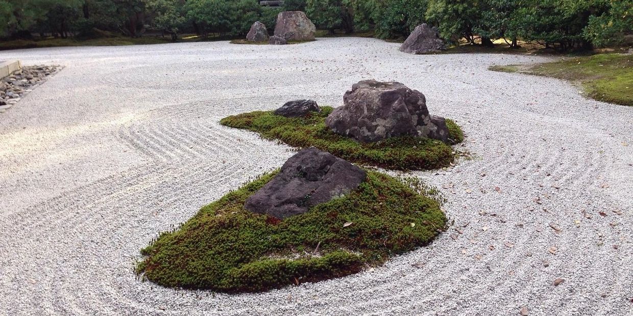 Kyoto Zen rock garden
