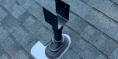 SkyLiftHardware Riser for Lean-to roof