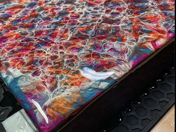epoxy resin art by kaotic artworks