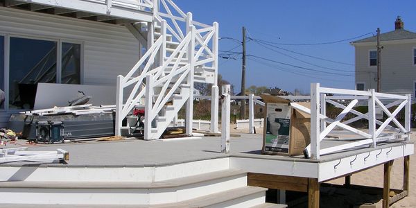 Deck repair, renovation, new deck installation upgrade synthetic decking