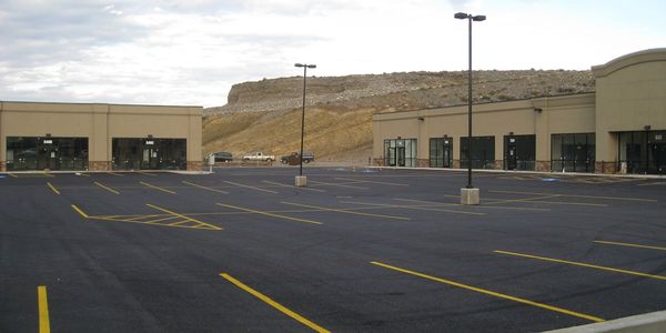 asphalt parking lot parking lot striping
