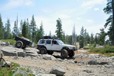 On our way to Jeepers Jamboree