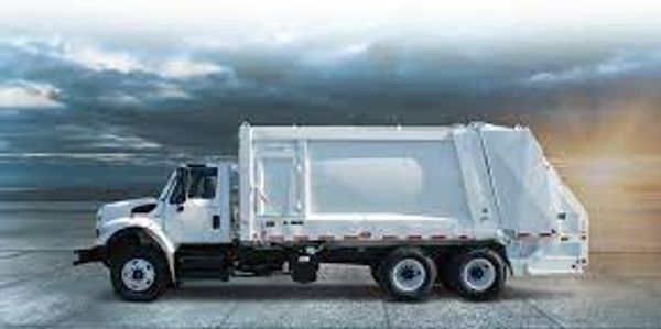 White Trash Truck doing collection