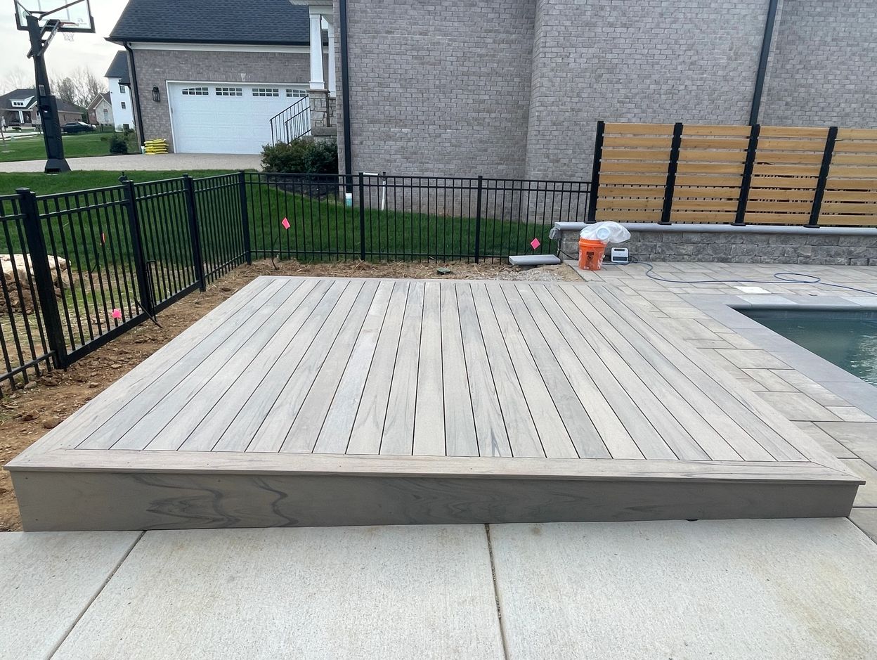 Pool Deck Composite - Armadillo, Saw Grass