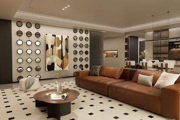 Açık Konsept İç Mekân | No22 İç Mimarlık
duvar dekoru koltuk tasarımı mobilya sehpa