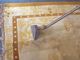 Dramatic area rug cleaning