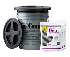 The Brief Relief Commode 
BR901 Daily restroom Kit