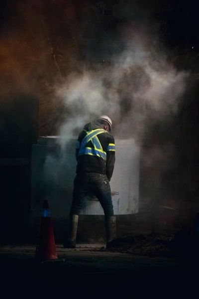 man peeing
brief relief