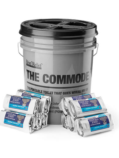 Commode Toilet 
Disposa-John Toilet Bag